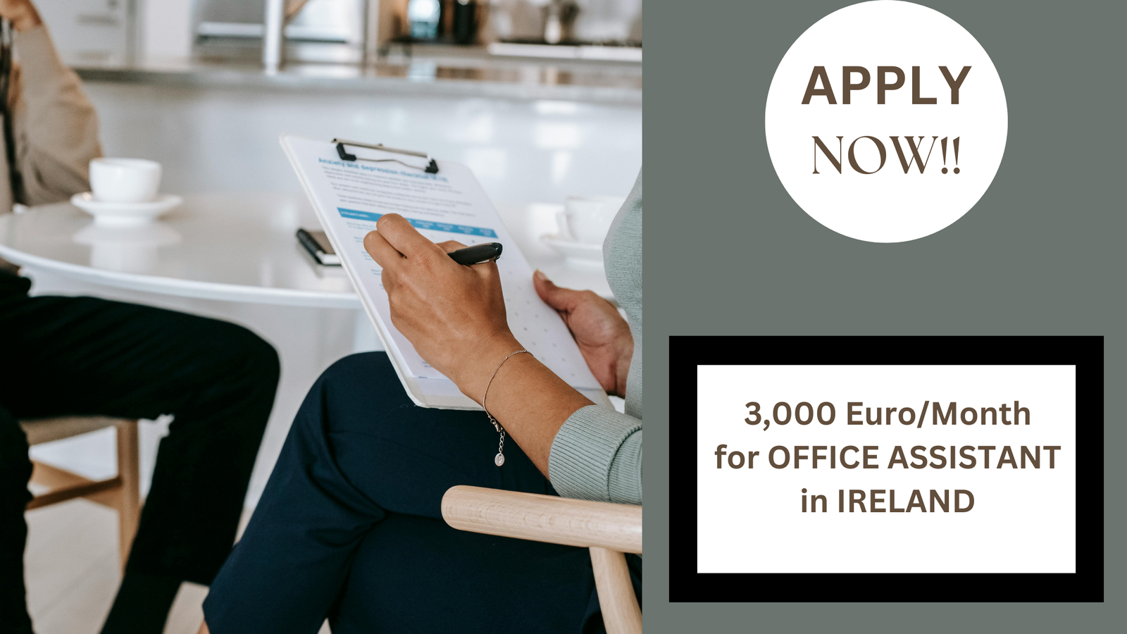 office assistant in ireland